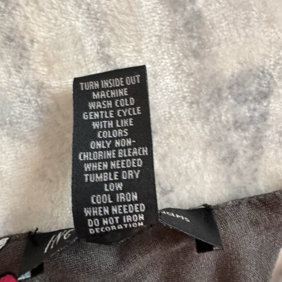 INC International Concepts Maxi Dress Large Beaded Paisley Brown Pink White Boho - Picture 5 of 9